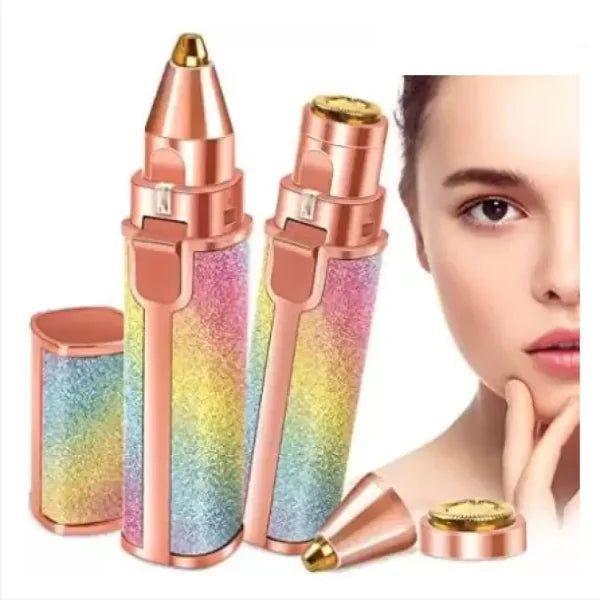 2 in 1 Facial Hair Remover | Eyebrow Trimmer | Rechargeable | Free Gift Card 🎁