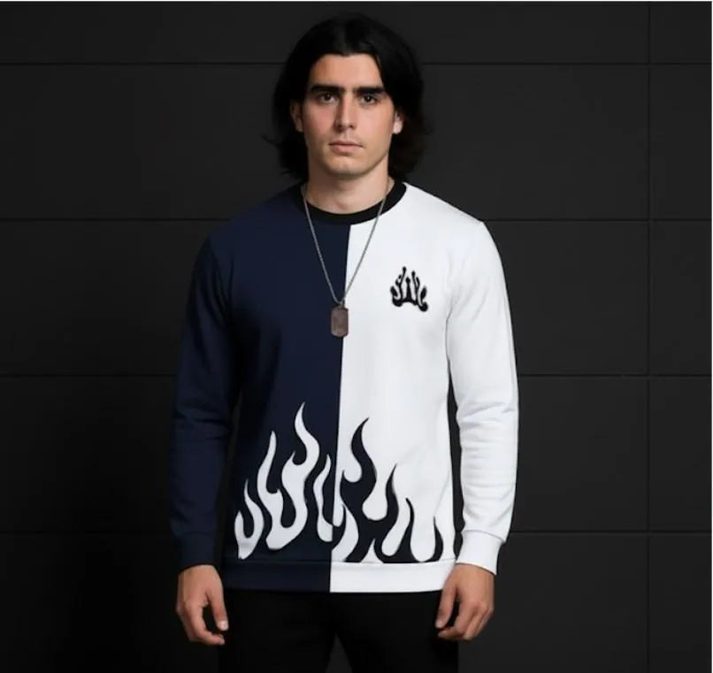 2 Pcs Mens Polyester Printed Track Suit in Best Quality