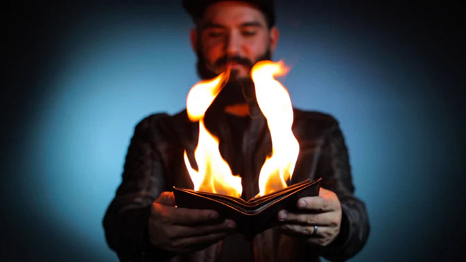 Magic Fire Wallet – Upgrade Your Pocket with Magic Fire Leather Wallet