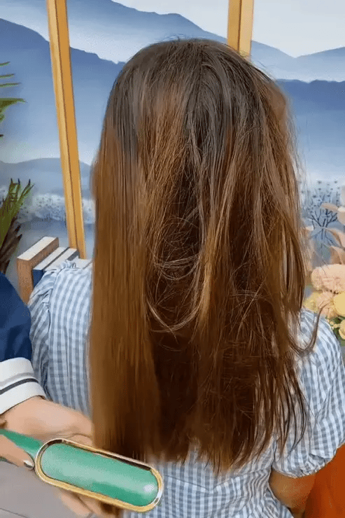 Hair Straightening Electric Comb