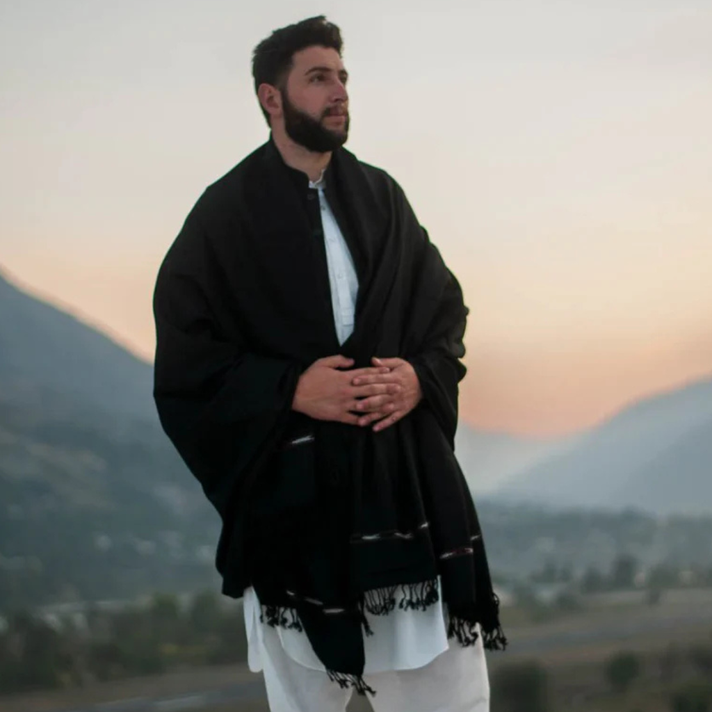 1 PC Men Woolen Shawl سردیوں کا بہترین تحفہ