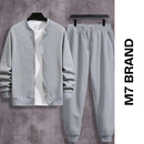 2 Pcs Mens Polyester Printed Track Suit