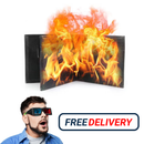 Magic Fire Wallet Flame Burning 2Pcs
