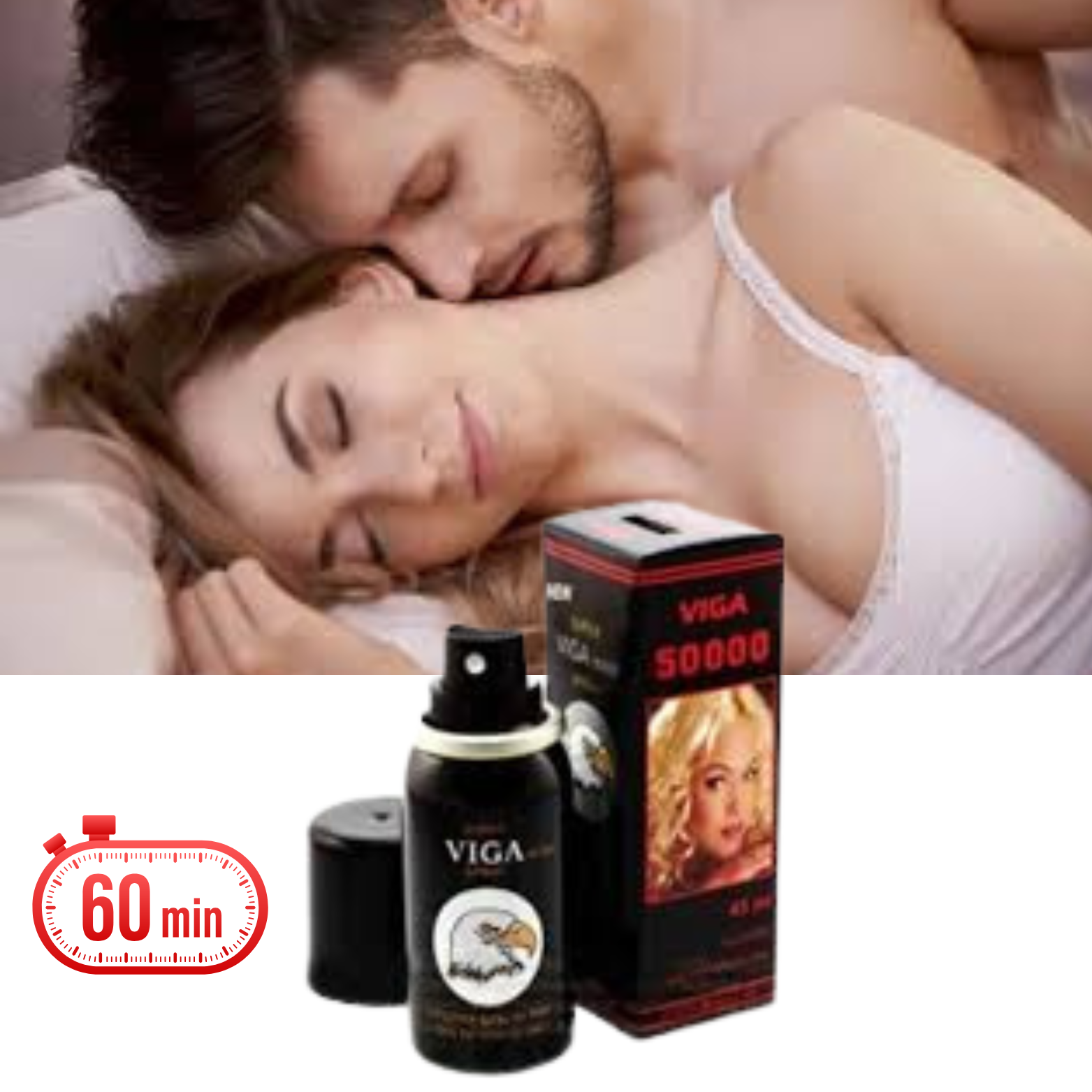 Enjoy life spray 50mint to 80 mnt" ایک گھنٹے کی زبردست ٹائمنگ"