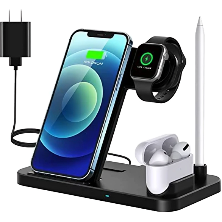 Three-in-one Wireless Charger Portable Folding